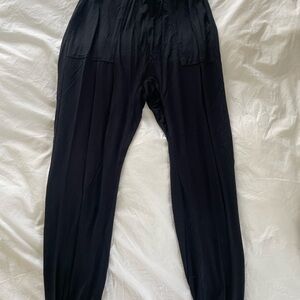 Lunya Black Pajama Joggers Soft Knit Intimates